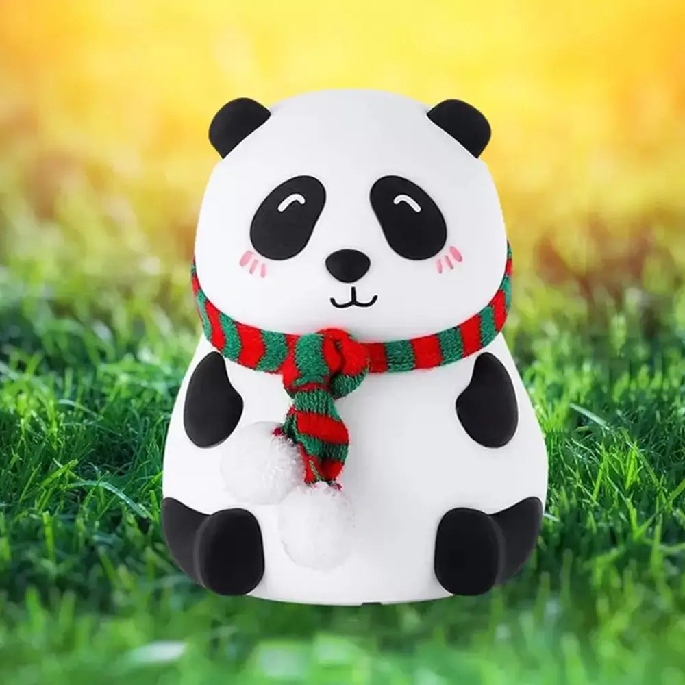 Cute Panda Night Light Kawaii Table Lamp for Kids