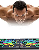 Dropdash 9 in 1 push up board designed for full-body workouts with multiple grip positions