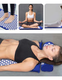 Dropdash acupressure mat and cushion set for relaxation and wellness practice