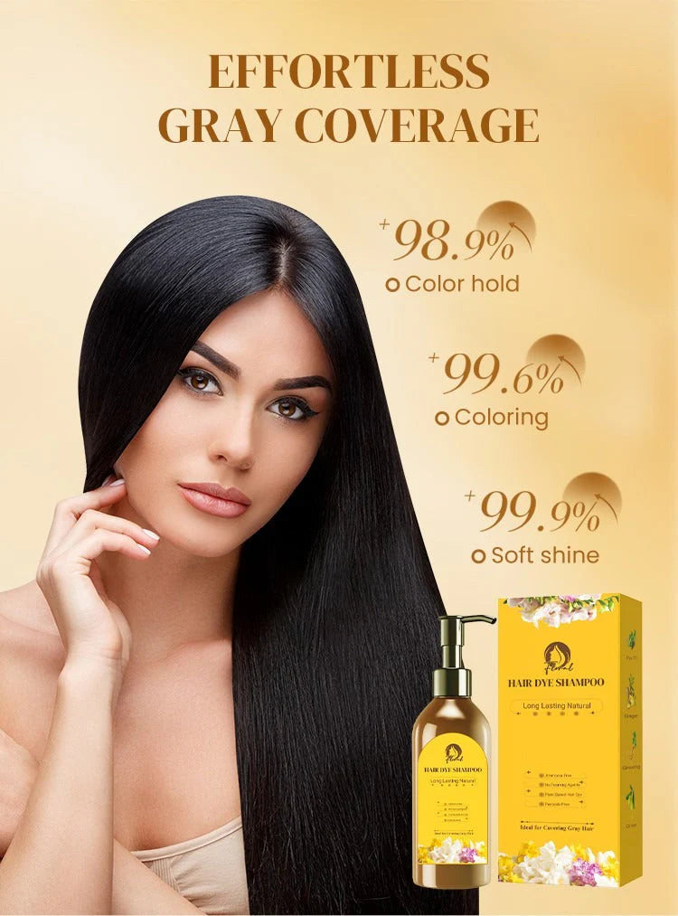 Long Lasting Natural Hair Dye Shampoo - 2