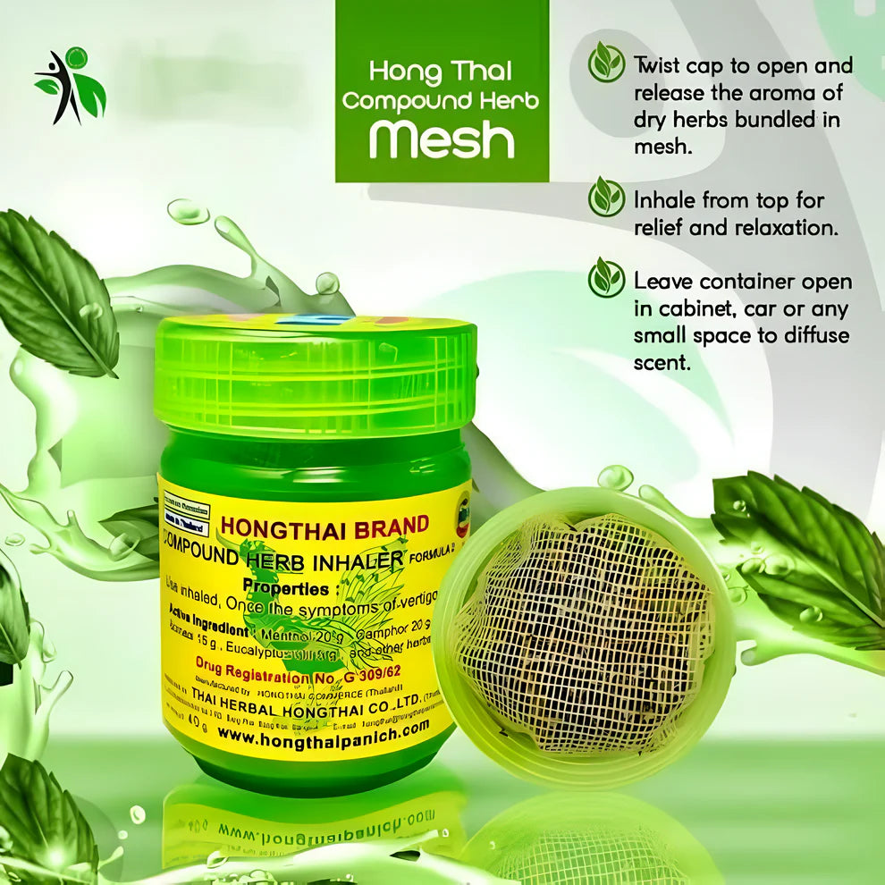 Hong Thai Traditional Cold and cough Herbal Inhaler 100ml
