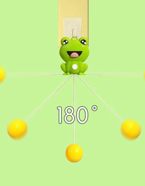 Dropdash Indoor Table Tennis Trainer with Adjustable Frog Design for Practice at Home