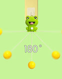 Dropdash Indoor Table Tennis Trainer with Adjustable Frog Design for Practice at Home