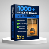 Instagram reels bundle for businesses digital guide with over 1000 unique product reels by JispMart