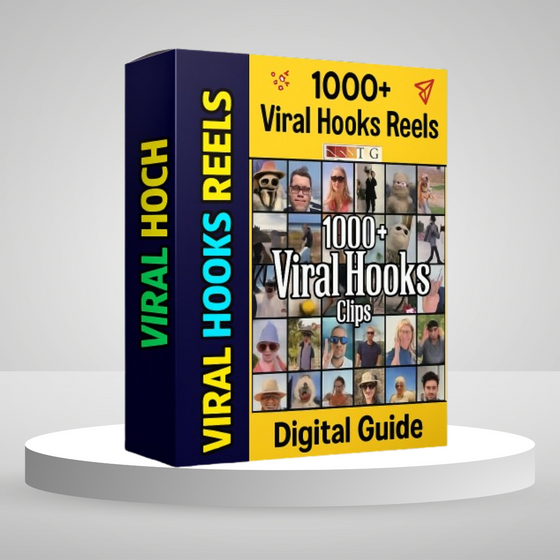Instagram reels bundle for businesses digital guide with 1000 plus viral hooks reels by JispMart