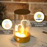 Stylish magnetic lamp light with a touch dim design and two-way dimmable brightness