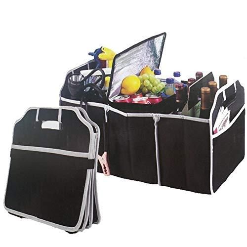 Durable multi-function storage bag with multiple compartments for organizing groceries and essentials