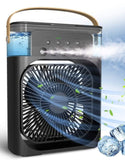 Dropdash portable humidifier air cooler with adjustable fan speed and sleek design for optimal airflow