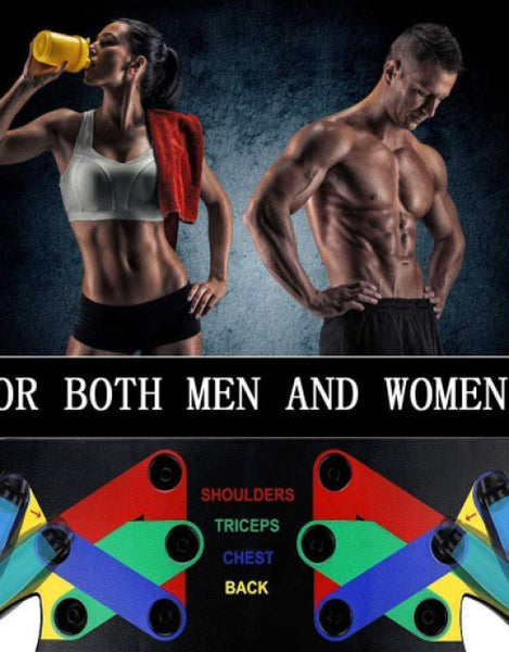 Dropdash portable push-up board for both men and women, training various muscle groups