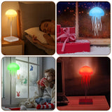 RGB jellyfish lamp with soothing light effects for relaxation and ambiance in home decor