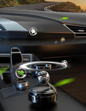Dropdash solar levitating car air freshener with floating design for a refreshing car interior