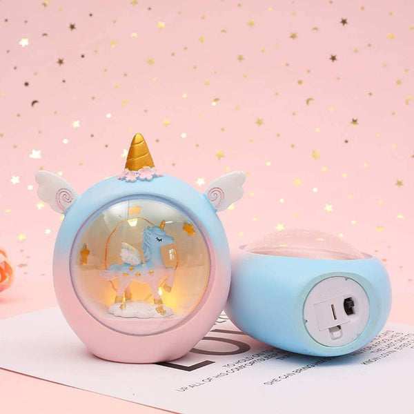 Unicorn LED Night Light for Kids with colorful design and soft glow suitable for bedtime