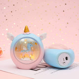 Unicorn LED Night Light for Kids with colorful design and soft glow suitable for bedtime