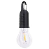 USB emergency bulb light with a sleek design and convenient hanging hook for portable use