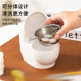 Stylish wall-mounted toilet ashtray designed for easy cleaning and space-saving convenience